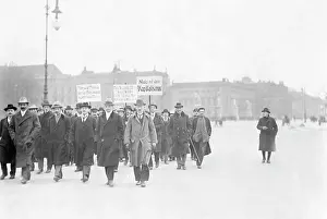 Berliner: KPD demonstration of the Berlin Tenants Association, 1920