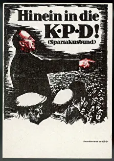 Partei: KPD POSTER 1919