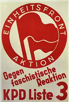 Fascist: KPD POSTER/MID 1932