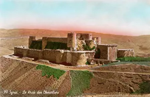 Castles: Krak des Chevaliers in Syria