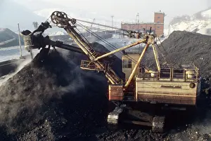 Excavator: Krasnogorsk open cast mine, 1981