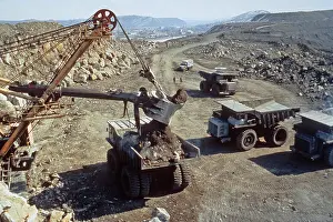 Output: Krasnogorsk open cast mine, 1981