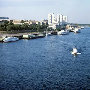 Yenisei: Krasnoyarsk views, 1982
