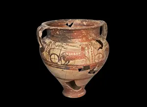 Krater: Krater, Larnaca District Museum, Larnaca, Cyprus