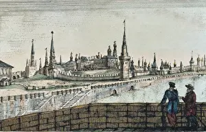 Rossija: The Kremlin in Moscow, from the Travels by