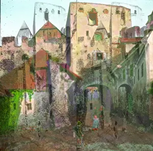 Durnstein: The Kremsertor (gate) in Duernstein