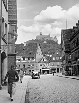 Kulmbach: Kressensteinstrasse in Kulmbach, 1933