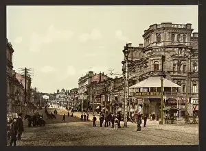 Krestchatik, (i.e. Kreshchatik), street, Kiev, Russia, (i.e