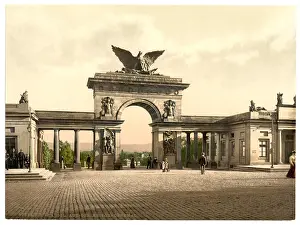 Kassel: Krieger Monument, Thor, Cassel Ave, Cassel (i.e. Kassel), H