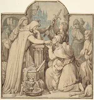 Nibelungen: Kriemhild, in Mourning over Siegfried, Handing