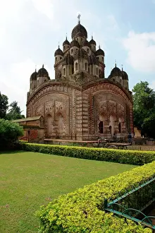 Chandra: Krishna Chandra Mandir Temple, Kalna, West Bengal, India