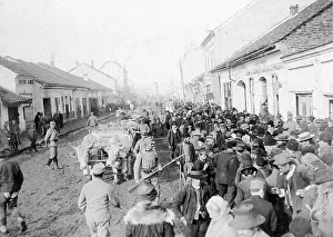 Hungaria: KruAievac after the taking, 1915