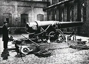 Rejection: Krupp cannon used in the 19th century