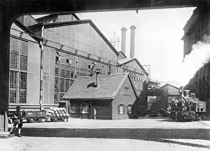 Minerals: Krupp Works in Essen, around 1930