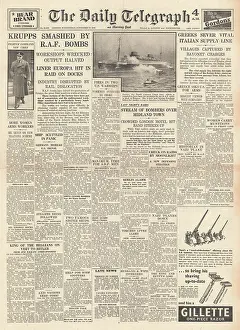 Krupps: Krupps Factory smashed by RAF Bombs