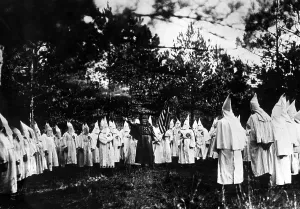 Racist: Ku Klux Klan gathering