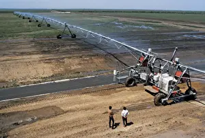 Watering: Kuban irrigation sprinkler system, 1985