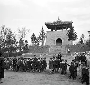 Hamhung: Kuchon pavillon, Hamhung, North Korea