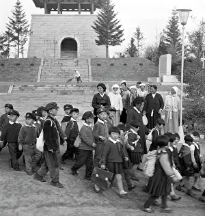 Hamhung: Kuchon pavillon, Hamhung, North Korea