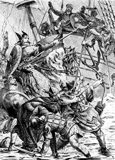 Epics: Kudrun legend, 19th century