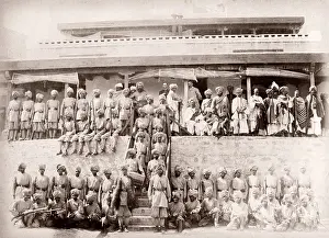Collodion: Kuki Khel, Afridi native regiment, British army, c.1880s