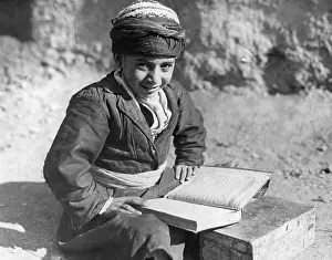 Kurd: Kurdish school boy in Iran, 1929