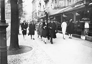 Berliners: Kurfuerstendamm in Berlin, 1929