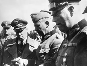Reichenau: Kurt Daluege, Karl Bodenschatz, Walter von Reichenau, Wilhel