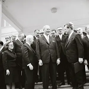 Kiesinger: Kurt Georg Kiesinger and Willi Brandt