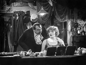 Sternberg: Kurt Gerron and Marlene Dietrich in The Blue Angel, 1930