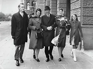 Rathausplatz: Kurt Waldheim together with his wife