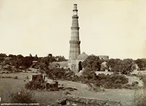 Minar: Kutab Minar, and the ruins, India