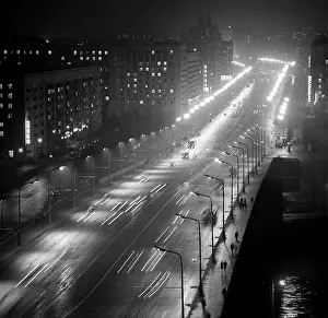 Redkin: Kutuzovsky Avenue, 1966