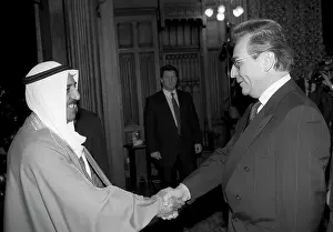 Sheikh: Kuwait Foreign Minister Sheikh Sabah and Soviet