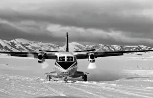 Takeoff: L-410 airplane
