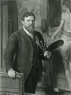 Tadema: L Alma Tadema R.A. in his studio