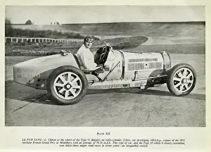 Institution Of Mechanical Engineers: L Chiron at the wheel of the Type 51 Bugatti