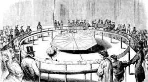 Rotation: L @ on Foucault, Pendulum Experiment, 1851