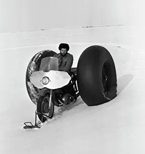 Skis: L. Parygin's Snowmobile