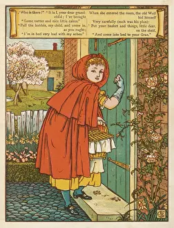 Unaware: L R Riding Hood Knocks