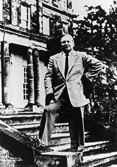 L Ron Hubbard, writer and founder of Scientology