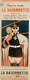 Masques: La Baionnette, a weekly satirical journal ?