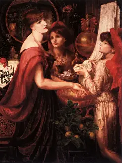 Raphaelite: La Bella Mano, by D G Rossetti