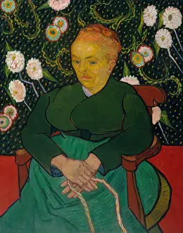 Painterly: La Berceuse, by Van Gogh