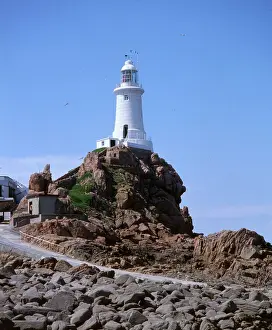 Brelade: La Corbiere Lighthouse, St Brelade, Jersey, Channel Islands