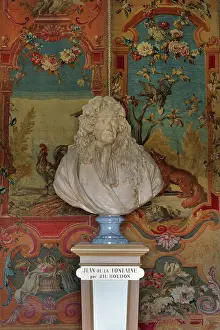 Oudry: La Fontaine's Study, Chateau de Vaux-le-Vicomte