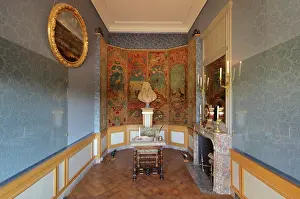 Oudry: La Fontaine's Study, Chateau de Vaux-le-Vicomte