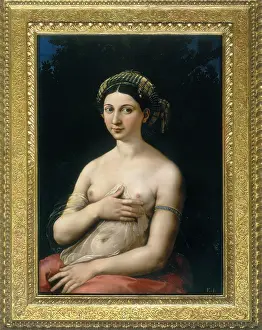 Barberini: La Fornarina, by Raphael