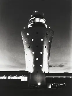 Portholes: La Guardia Airport control tower, constructed in
