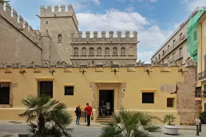 Lonja: La Lonja de la Seda, Valencia, Spain